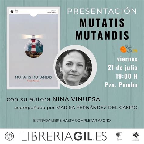 Presentación de Mutatis Mutandis de Nina Vinuesa Santander Creativa