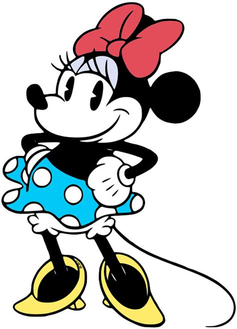 Classic Minnie Mouse Clip Art B1a