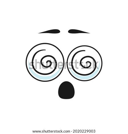 Hypnotized Emoji Stock Vector Images Avopix