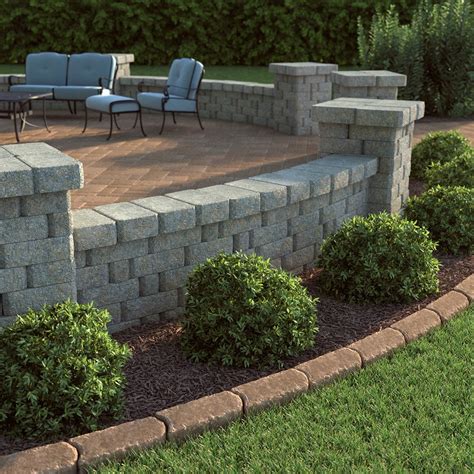How To Install A Brick Paver Edge The Home Depot