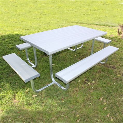 Large Magnum Aluminium Picnic Table Draffin Street Furniture