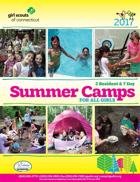 Gsofct 2017 Summer Camps By Girl Scouts Of Connecticut Issuu