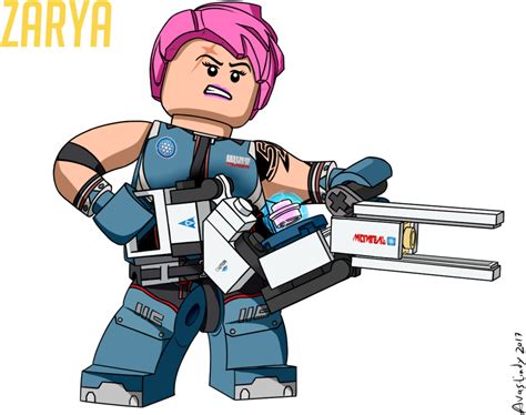 Zarya Lego Overwatch Sombra Transparent Png Original Size Png