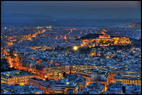 Athens Greece By Night 2048x1372