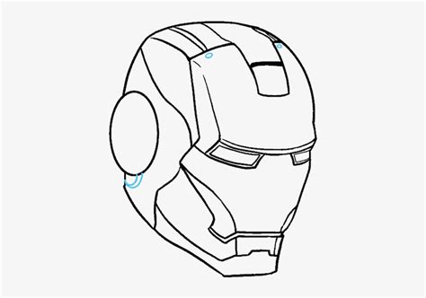 How To Draw Iron Man In A Few Easy Steps Iron Man Face Sketch