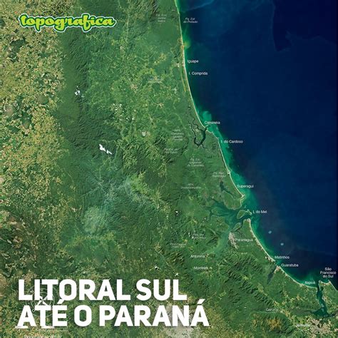 Mapa De Sao Paulo Litoral