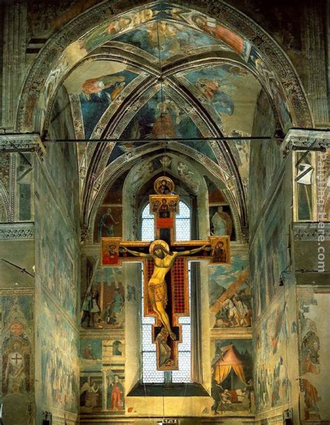 Piero Della Francesca The Fresco Cycle View Of The Cappella Maggiore