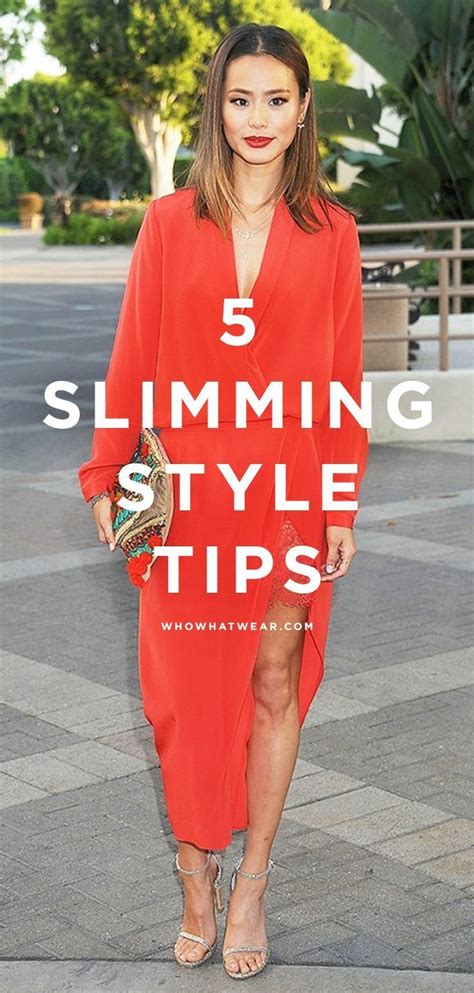 5 Slimming Style Rules Almost Every Celebrity Follows5 Slimms Fashion Fashion Tips Style