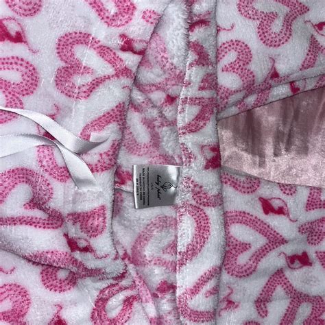 Baby Phat Women S Pink And White Pajamas Depop