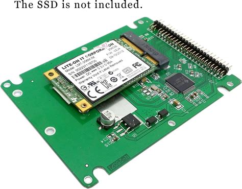 Buy CY MSATA Mini PCI E SATA SSD To 2 5 Inch IDE 44pin Hard Disk Case