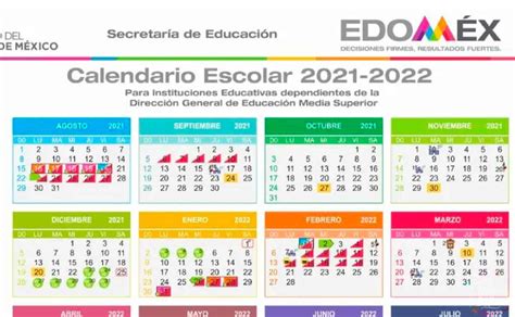 Calendario Escolar Estado De M 233 Xico 2021 2022 Fechas Relevantes