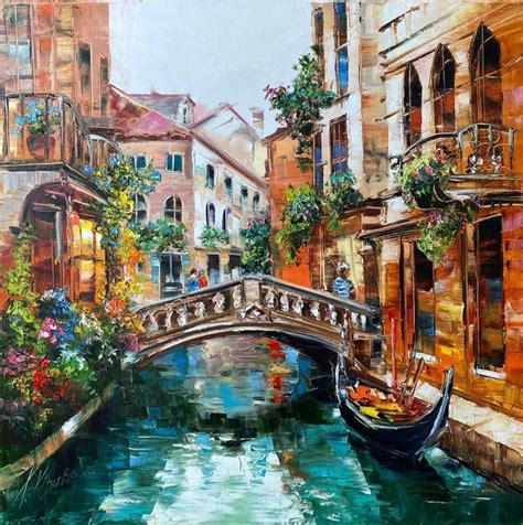 Venice Oil Painting Original Italy Painting Venetian Art Etsy Artofit