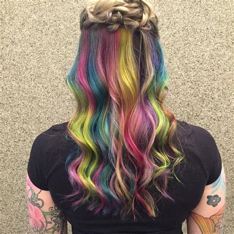 25 Vibrant Rainbow Hair Ideas — From Bright Rainbow Ombre To Pastel