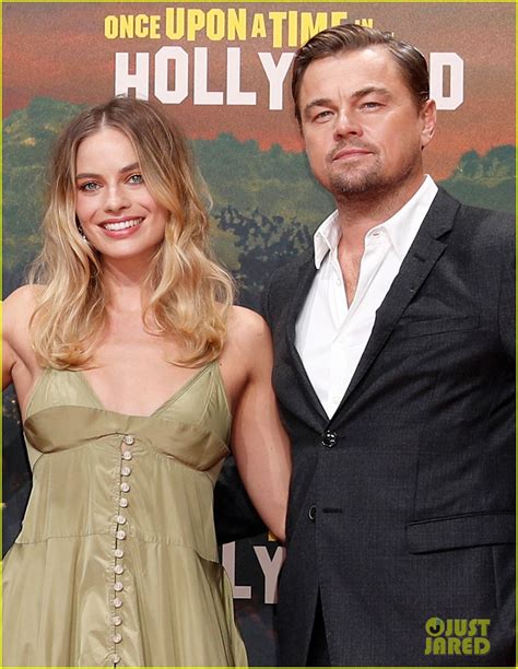 Photo Margot Robbie Brad Pitt Leonardo Dicaprio Hollywood Berlin 01 Photo 4329779 Just