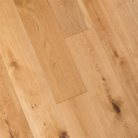 French Oak Prefinished Engineered Wood Floor Natural Wide Plank 7 12