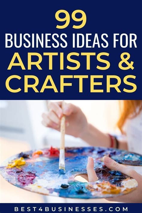 Art Business Ideas For Creative Entrepreneurs Artists In Entrepreneur Advice Things