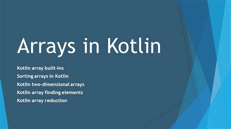 15 Kotlin Array Part 2 Kotlin Tutorial Kotlin Bootcamp For
