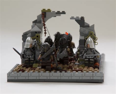 Lego Moc Of The Week The Lord Of The Rings Osgiliath By Nagol Of