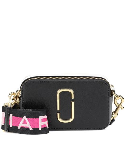 Marc Jacobs Snapshot Small Leather Camera Bag Blackpink 342