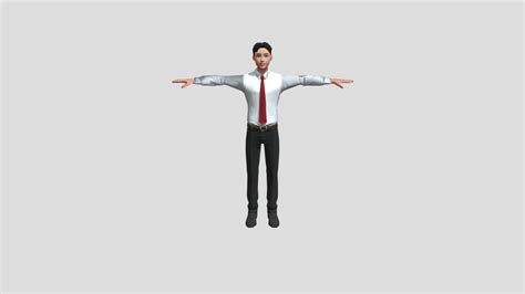 Human T Pose 3d Model By Kawaom 2c87cdc Sketchfab