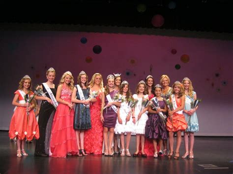 Little Miss Spanish Fork Jr And Teen Royalty 2011
