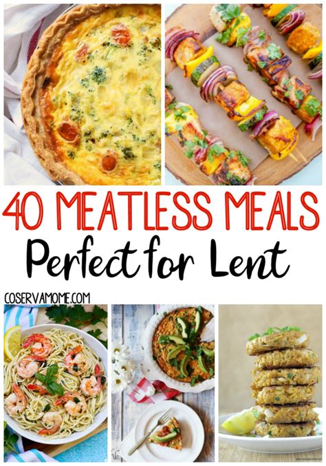 Conservamom 40 Easy Meatless Meals Delicious Meatless Meals Perfect