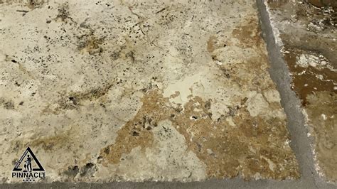Tumbled Travertine Floor Deep Cleaning Refinishing And Repair Repair