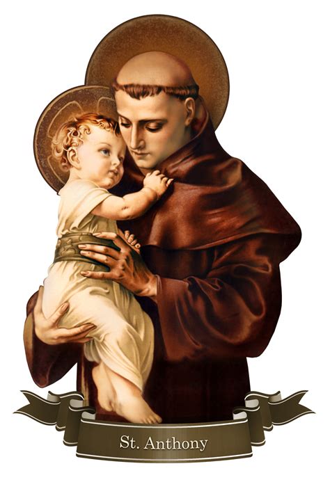 St Anthony Of Padua Decal Devout Decals
