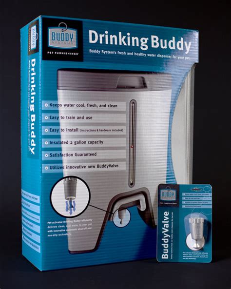 Buddy Systems Drinking Buddy And Buddy Valve Packaging Studio