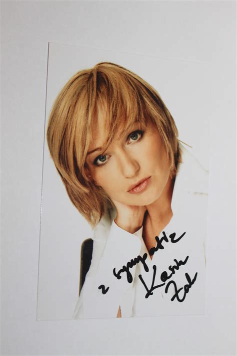 Katarzyna żak aktorka znana z serialu ranczo i telekamery 2015 roku. Autografy Maćka ( macderer): Katarzyna Żak