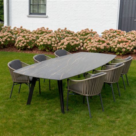 Ceramic Outdoor Dining Table Home Couture Miami