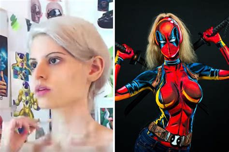 Watch This Woman Transform Herself Into Comic Book Superhero With Just