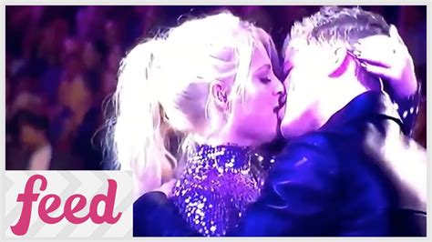 Meghan Trainor And Charlie Puth Kiss At The American Music Awards