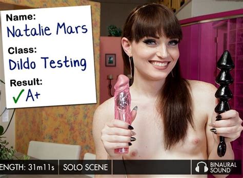 Natalie Mars Dildo Testing Groobyvr Virtual Reality Sex Movies