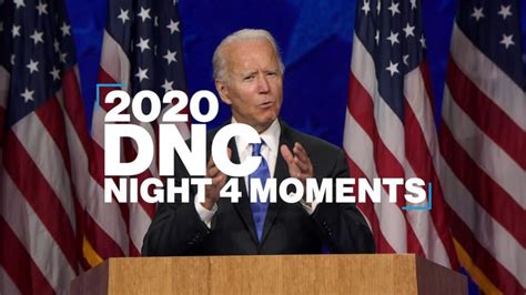 Dnc 2020 Night 4 Key Moments Video Abc News