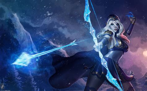 Ashe League Of Legends Wallpapers Wallpaper Cave