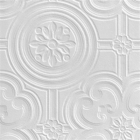 Embossed ceiling wallpapers have now become a vital part of the decoration system of any house in this modern era. Retford Anaglypta Luxury Egon White Ceiling Paintable ...