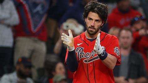 dansby swanson burns sage before braves game to end funk