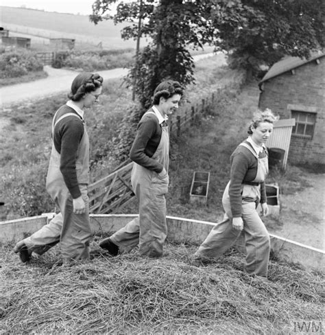 Battle Of The Land The Work Of The Womens Land Army On The British