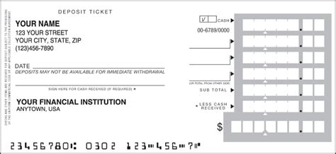 Jul 01, 2020 · fill out a deposit slip: Deposit Tickets | Checking Account Accessories