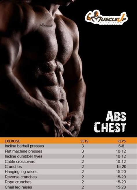 Chest And Abs Workout Program To Sculpt Your Chest And Shred Your Abs