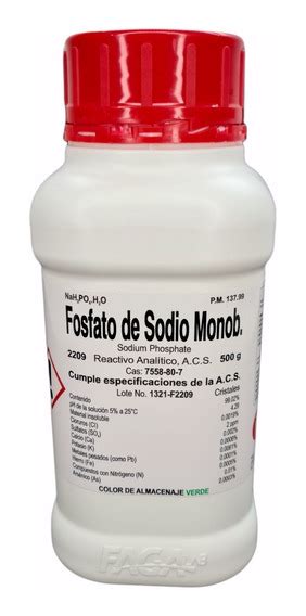 Fosfato De Sodio Monobasico Tienda Fema