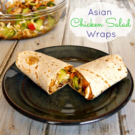 Asian Chicken Salad Wraps Recipe Upstate Ramblings