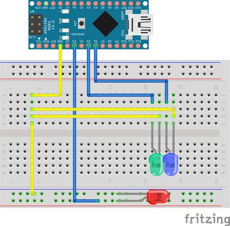 Wiring The Cable Rgb Led Arduino Wiring