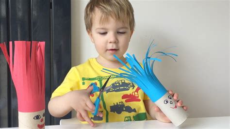Fun Cutting Activity For Kids Youtube