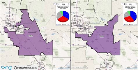 State Legislative Districts In Arizona After The 2010 Census