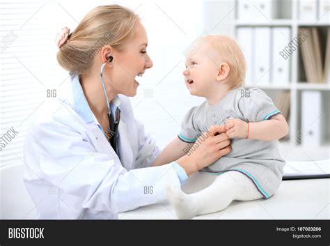 Pediatrician Taking Image And Photo Free Trial Bigstock