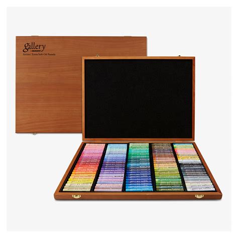 Buy Mungyo Gallery Soft Oil Pastels Wood Box Set Of 120 From The