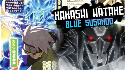 Blue Perfect Susanoo Kakashi Double X2 Mangekyo Sharingan Naruto Storm