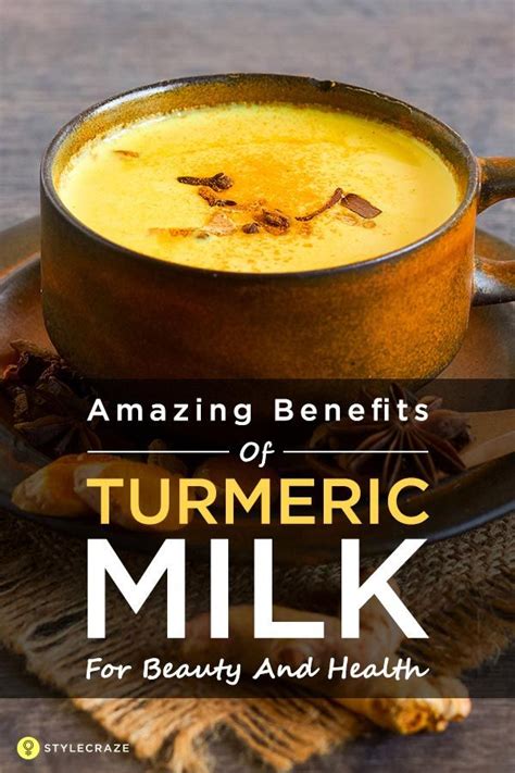 10 Turmeric Milk Benefits And Side Effects To Know Turmeric Milk Benefits Milk Benefits
